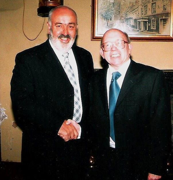 Bill Carne and Nobby Stiles